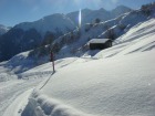 Winterlandschaft im Val Lumnezia